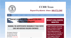 Desktop Screenshot of cchrtexas.org